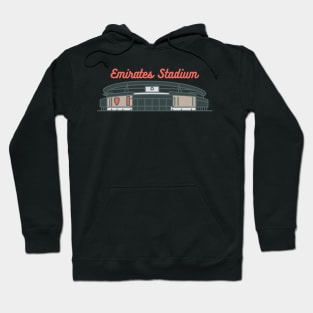 Minimal Emirates Stadium v2 Hoodie